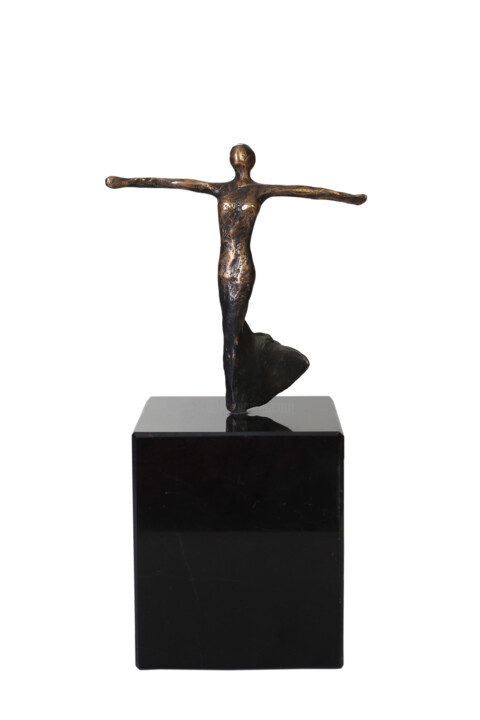 Sculpture titled "Dancing Women" by Seda Eyuboglu, Original Artwork, Bronze