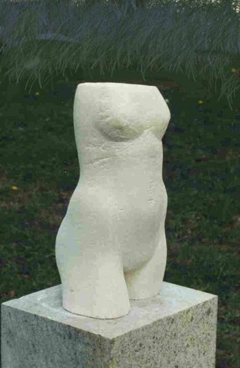 Sculpture titled "Venera" by Jivko Sedlarski, Original Artwork, Stone