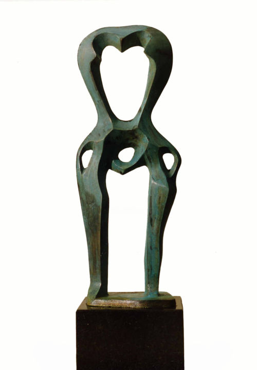 Sculpture titled "Des Ajours" by Jivko Sedlarski, Original Artwork, Bronze