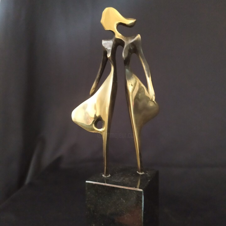 Sculpture intitulée "Défilé-III" par Jivko Sedlarski, Œuvre d'art originale, Bronze