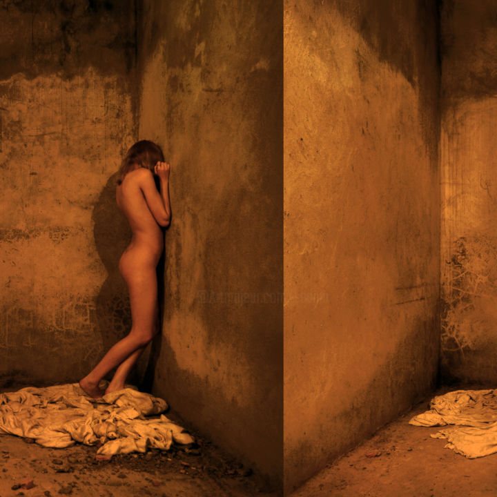 Photographie intitulée "Game of Hide" par Nikolaj Sednin (Nicolas Sedninne), Œuvre d'art originale, Photographie manipulée