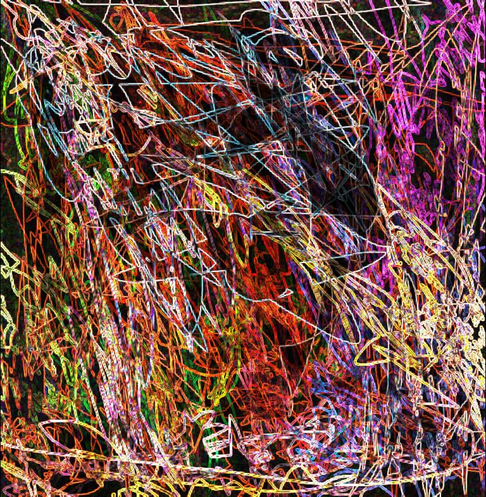 Arts numériques intitulée "23" par Redvegas, Œuvre d'art originale,