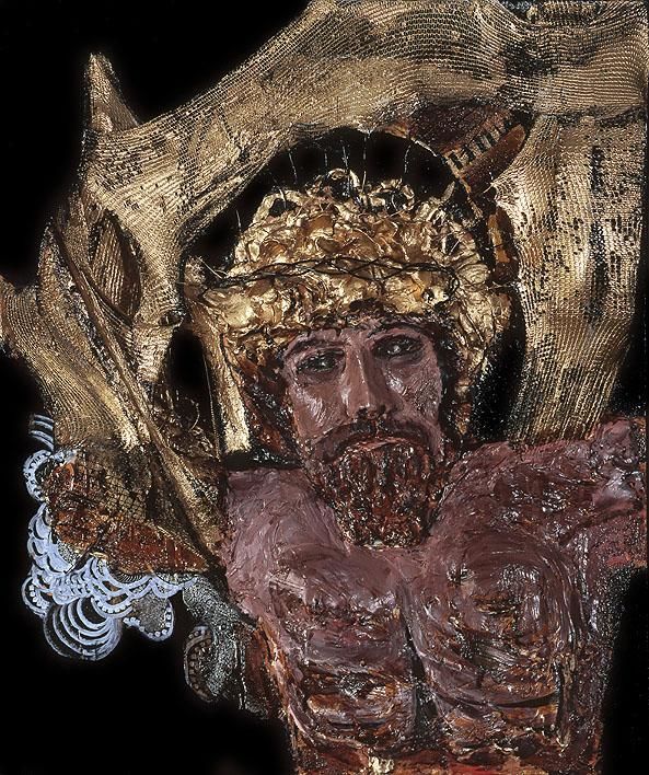 Pintura titulada "CRISTO 4" por Segovia, Obra de arte original