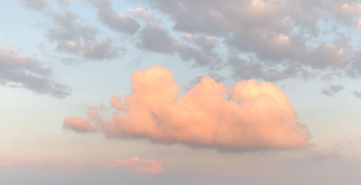 Фотография под названием "The Cloud" - S. Shali, Подлинное произведение искусства, Цифровая фотография
