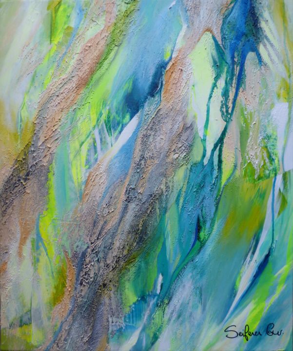 Peinture intitulée "Evanescence" par Seiferer Gw, Œuvre d'art originale, Acrylique
