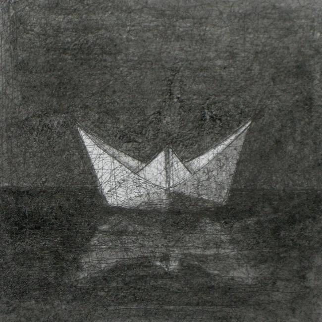 Malerei mit dem Titel "The Great Ship" von Karl Seitinger, Original-Kunstwerk