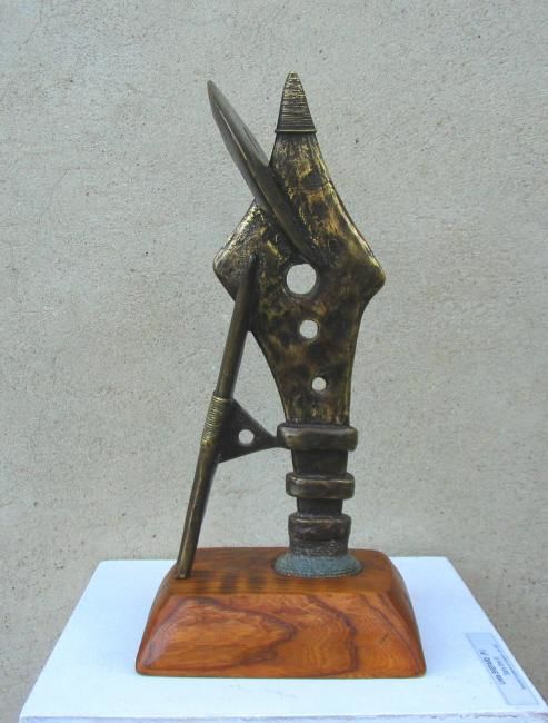 Scultura intitolato "Sans Titre I" da Sekou, Opera d'arte originale