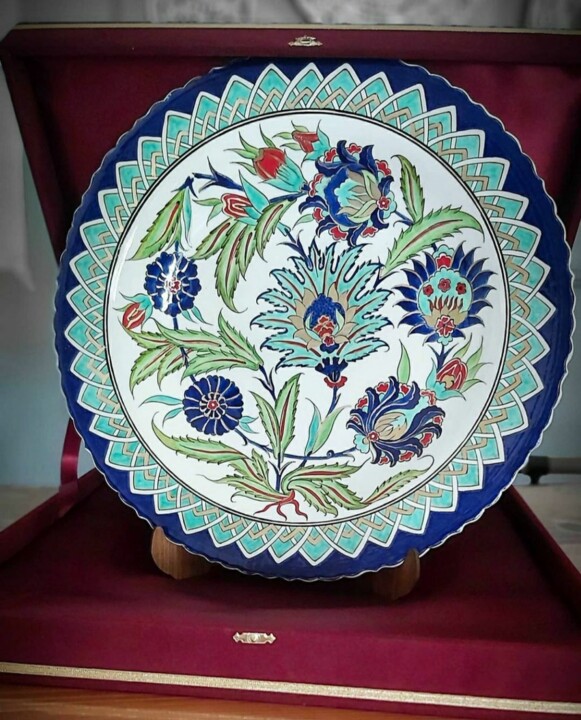 Design / Projektowanie użytkowe zatytułowany „40 cm Iznik (Nicea)…” autorstwa Selcan Özdemi̇R, Oryginalna praca, Akcesoria