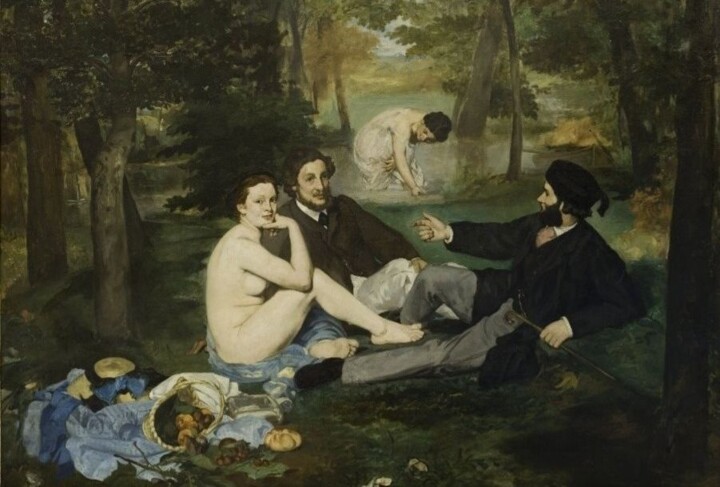 Das Mittagessen im Gras von Édouard Manet