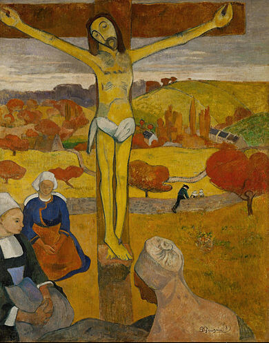 El Cristo amarillo (1889) de Paul Gauguin