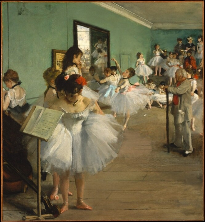 La classe de danse d'Edgar Degas