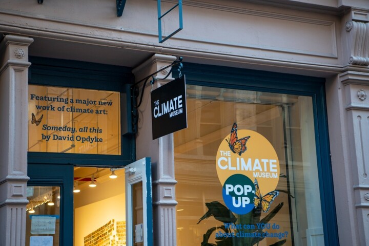 Ein reisendes Museum über den Klimawandel taucht in New York auf und will ein dauerhaftes Zuhause finden