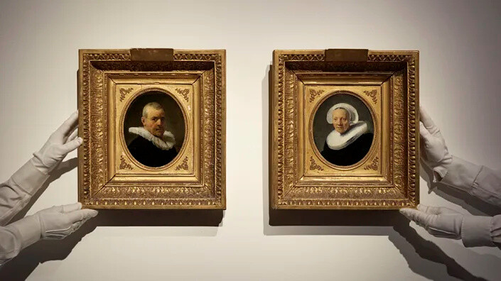 Two lost Rembrandt portraits soon to be sold at Christie's