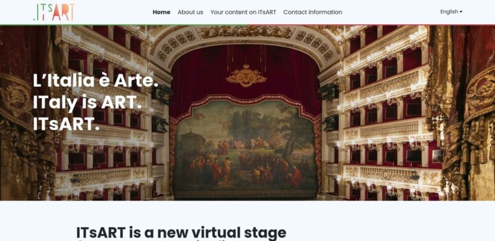 The streaming platform ITsART will bring audiences back in ITALY by offering access to art shows and performances through a new 'Netflix culture'.