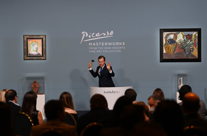 Sotheby's staged a special event in Las Vegas for Steve Wynn's Picasso collection, selling 11 lots for $109 million