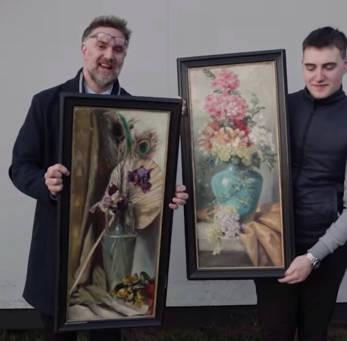 Las pinturas florales de la reina Victoria se subastan en Londres