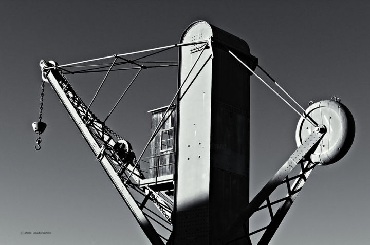 Photographie intitulée "Fronte del porto" par Claudio Semino, Œuvre d'art originale, Photographie numérique