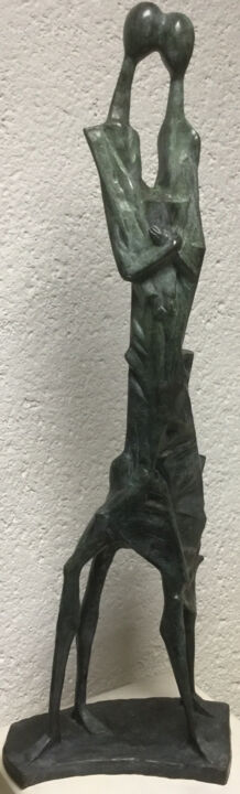 Sculpture intitulée "TWO" par Semion Rabinkov, Œuvre d'art originale, Bronze
