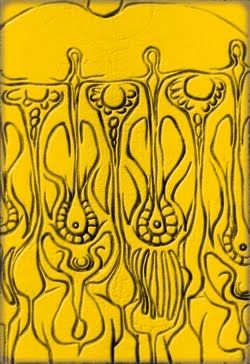 Dibujo titulada "Golden Visions  (pr…" por Mircea-Constantin Serban, Obra de arte original, Otro