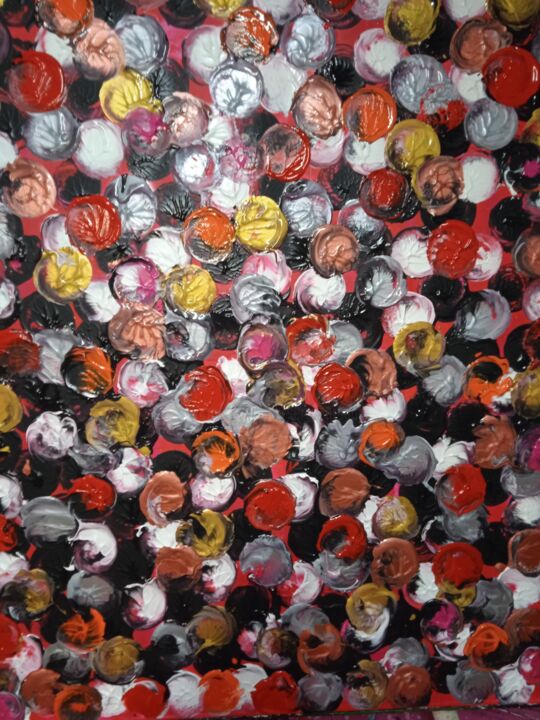 Peinture intitulée "serie des sponges r…" par Serge Arnaud, Œuvre d'art originale, Acrylique