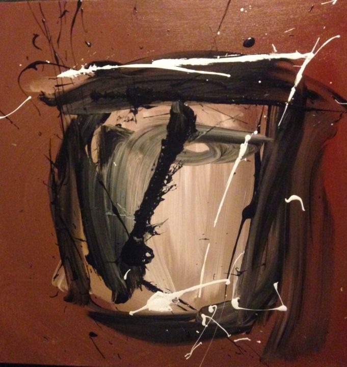 Peinture intitulée "Abstraction 28" par Serge Berry, Œuvre d'art originale