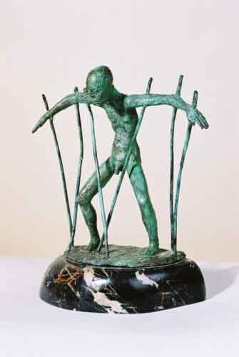 Sculpture titled "bronze" by Serge Dardenne, Original Artwork