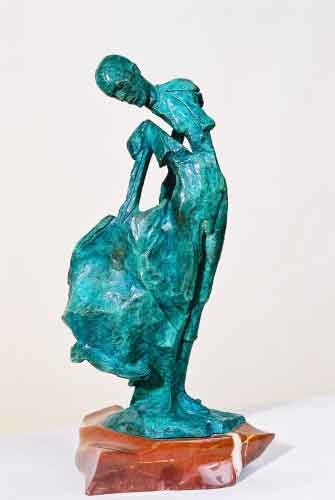 Скульптура под названием "bronze" - Serge Dardenne, Подлинное произведение искусства