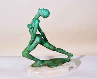 Sculptuur getiteld "bronze" door Serge Dardenne, Origineel Kunstwerk