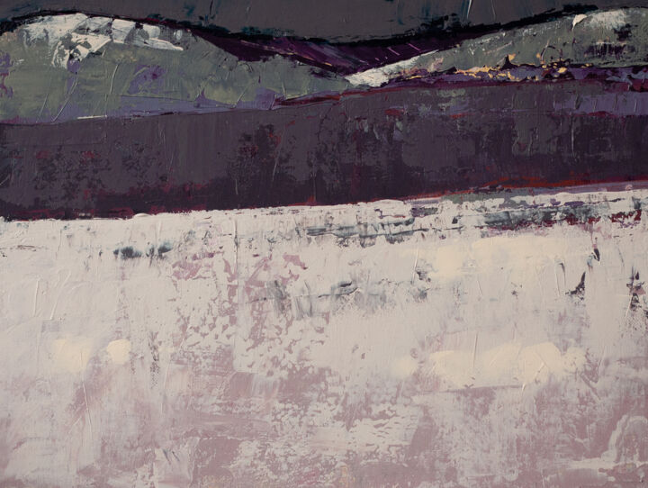 Pittura intitolato "Landscape V" da Serge Maier, Opera d'arte originale, Acrilico