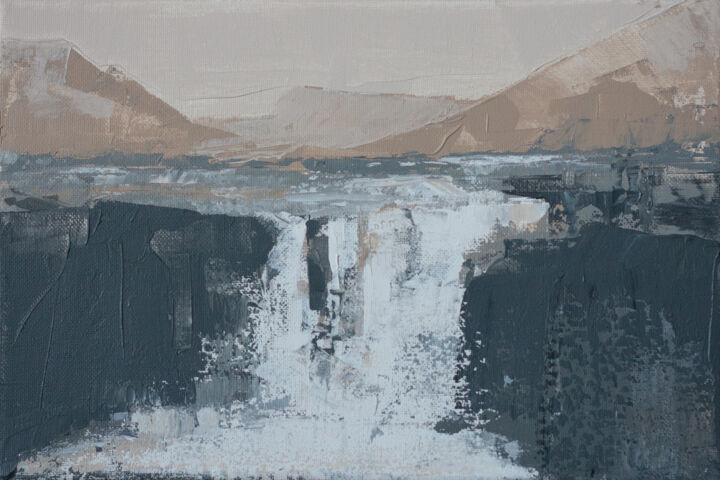 Pittura intitolato "Landscape (IX)" da Serge Maier, Opera d'arte originale, Acrilico