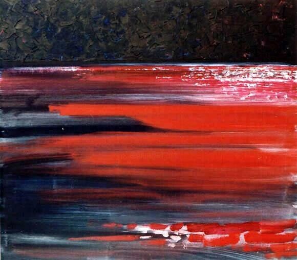 Peinture intitulée "Red Sea" par Sergej Jakovlev, Œuvre d'art originale