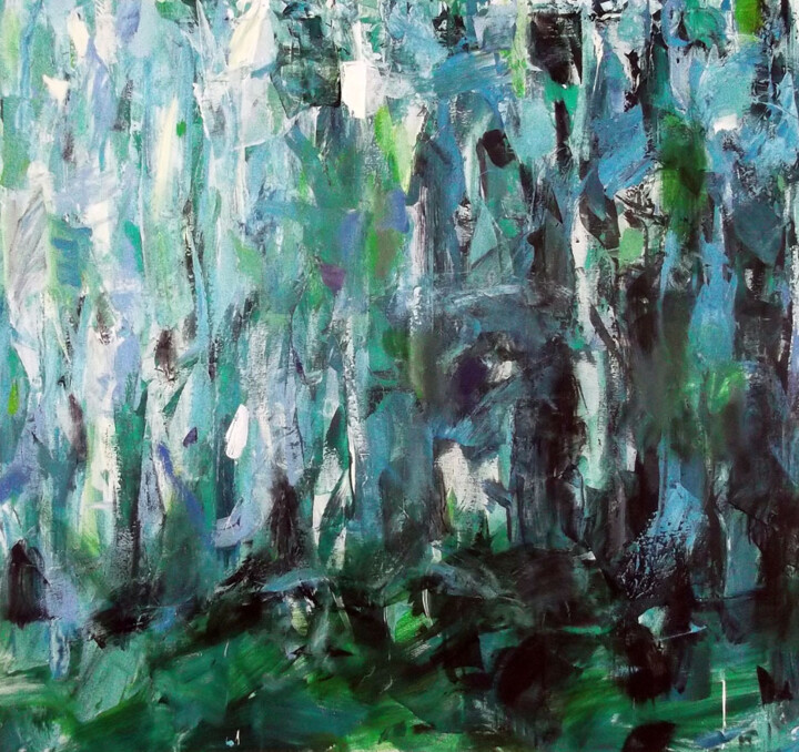 Painting titled "whiteforest-150x140…" by Sergej Jakovlev, Original Artwork