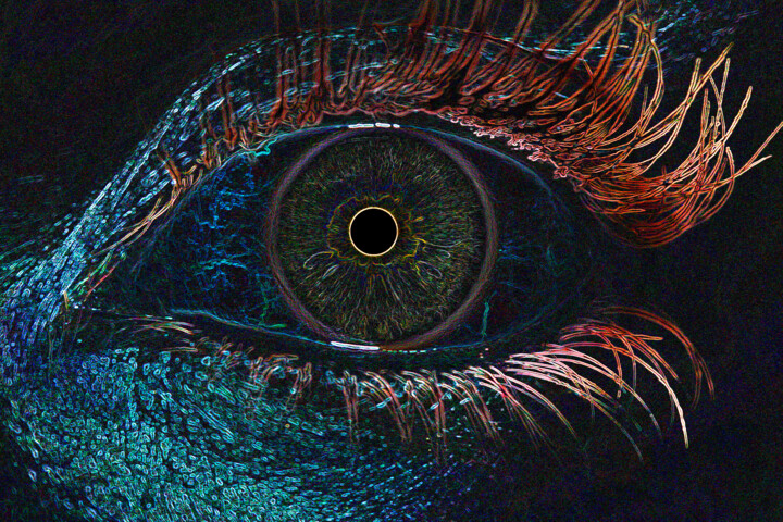 Artes digitais intitulada "eye" por Sergejs Garijs, Obras de arte originais, Fotografia digital