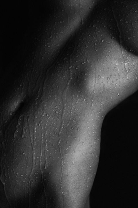 Photographie intitulée "She's wet" par Sergey Fediv, Œuvre d'art originale, Photographie numérique