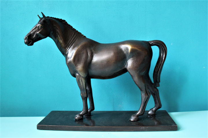 Scultura intitolato ""Eskhar"" da Sergey Kostomarov, Opera d'arte originale, Bronzo