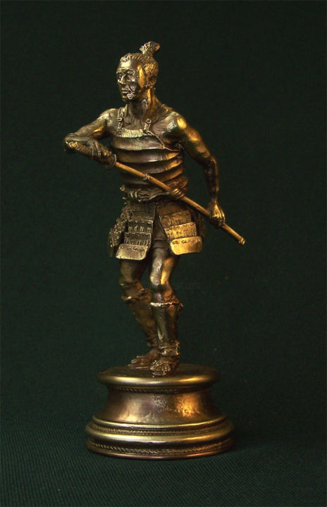 雕塑 标题为“Old Ronin” 由Sergey Kudelkin, 原创艺术品, 铸件