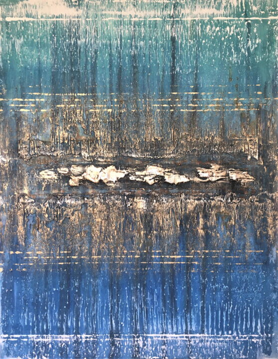 Картина под названием "sSght 2." - Sergey Makhov, Подлинное произведение искусства, Акрил Установлен на Деревянная рама для…