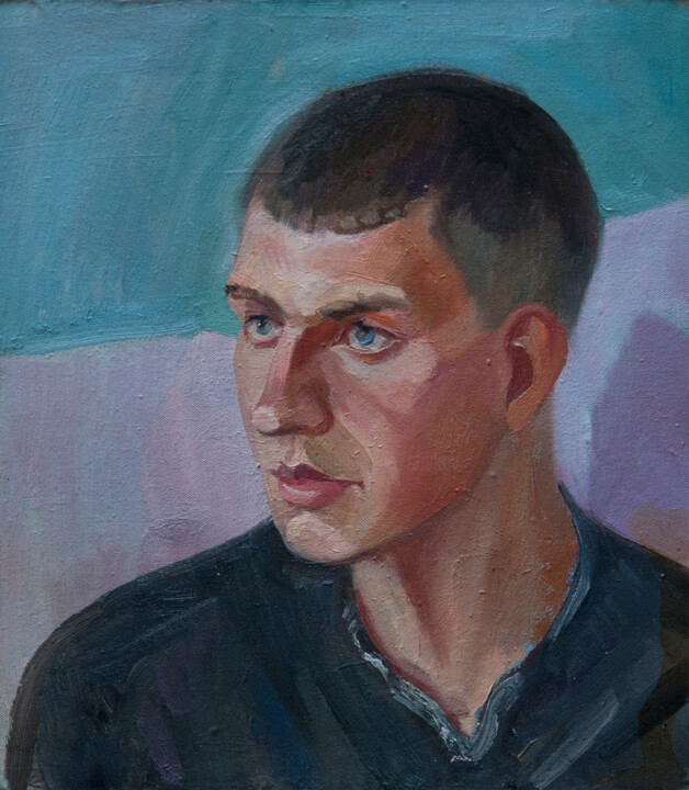 Painting titled "Slava" by Sergey Sovkov, Original Artwork