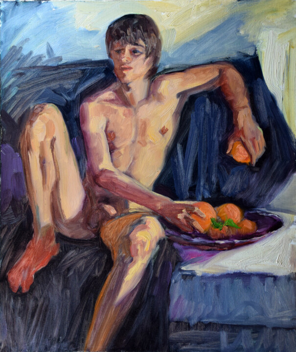 Painting titled "Etude №142" by Sergey Sovkov, Original Artwork