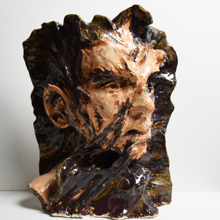 Sculpture titled "Thicket" by Sergey Sovkov, Original Artwork, Ceramics