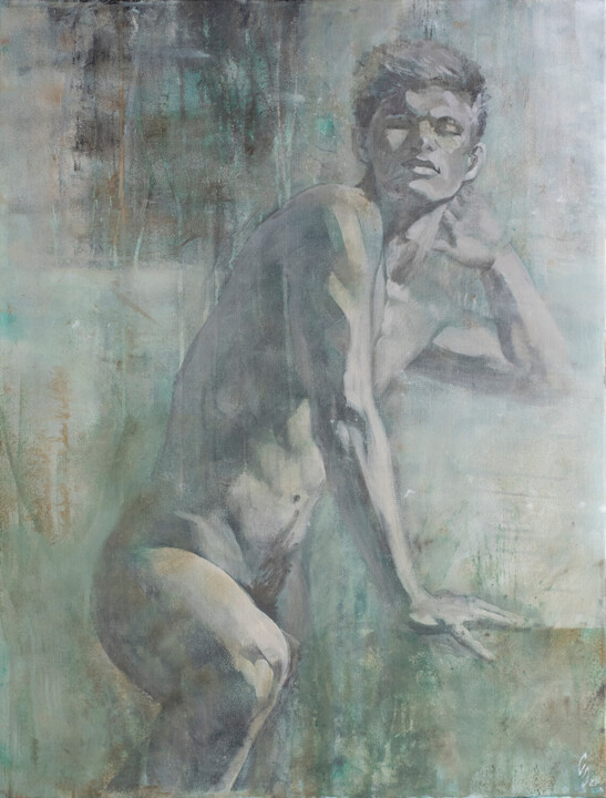 Malerei mit dem Titel "Surrounded by dreams" von Sergey Sovkov, Original-Kunstwerk, Acryl