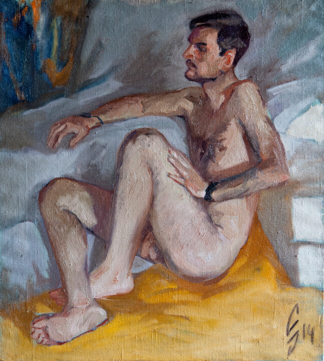 Painting titled "Etude №162" by Sergey Sovkov, Original Artwork, Oil