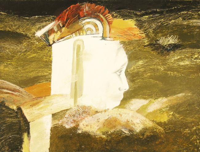Painting titled "About Old Orhei" by Serghei Nantoi, Original Art,
