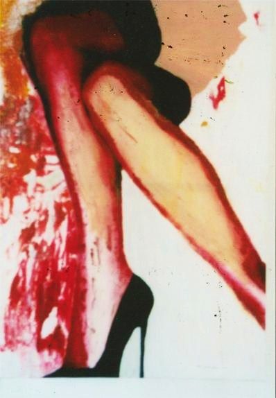 Pintura titulada "mancha quemada" por Sergio Di Cori Modigliani, Obra de arte original