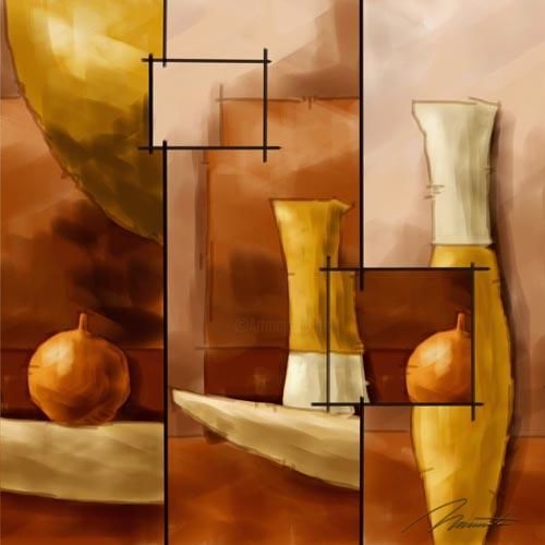 Artes digitais intitulada "Sem Título  / No Ti…" por Sérgio Nascimento, Obras de arte originais, Pintura digital