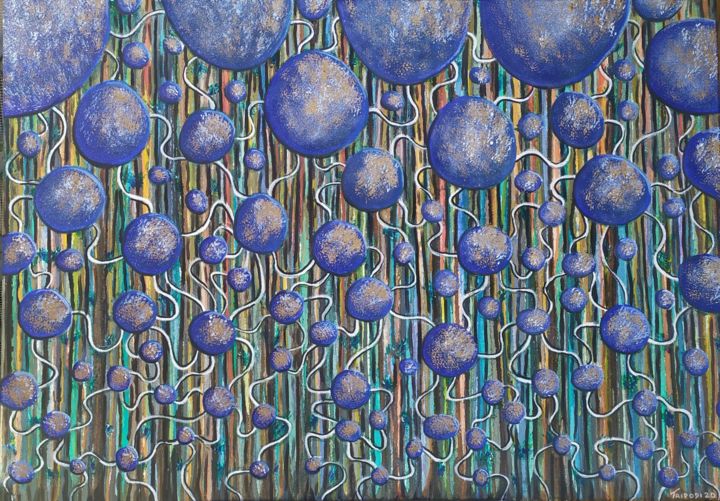 Painting titled "Quarantine" by Sergio Tripodi, Original Art, Oil