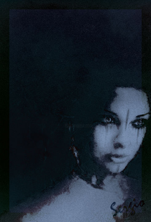 Digital Arts titled "Dissimulation" by Sergio, Original Art, 2D Digital Work