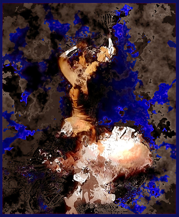 Digital Arts titled "Flamenco" by Sergio, Original Artwork, Digital Painting