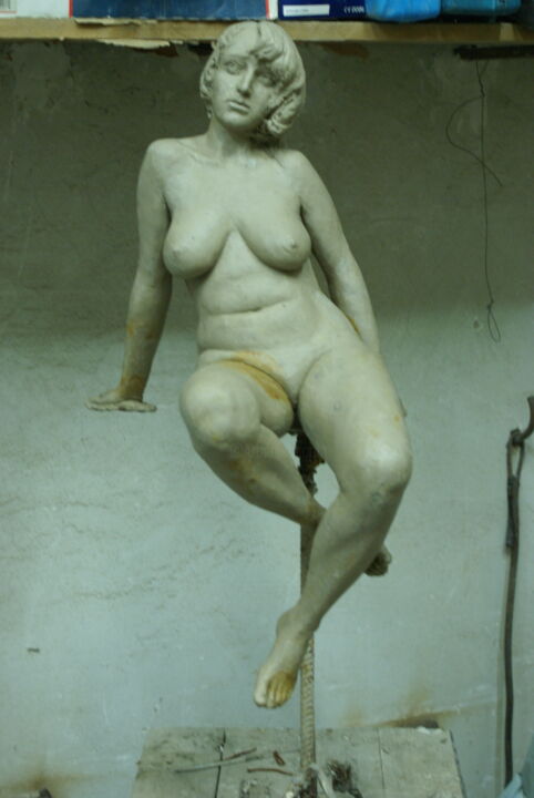 Sculpture titled "Ivanka" by Serhii Brylov, Original Artwork, Clay