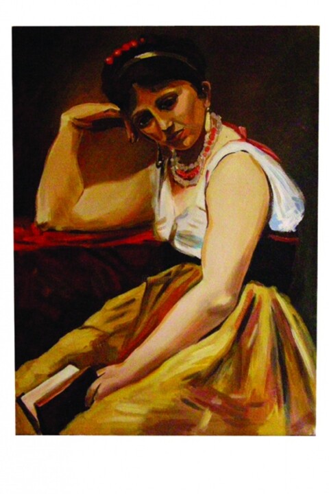 Painting titled "cópia" by Anastasiya Molchanova, Original Artwork